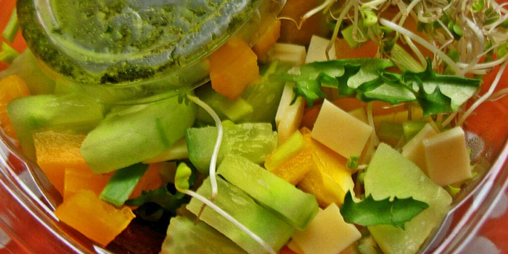 Fruit Sprouted Salad