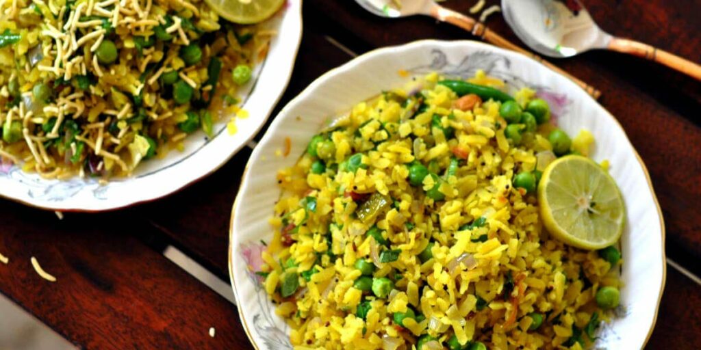 Matar poha helps to lose belly fat
