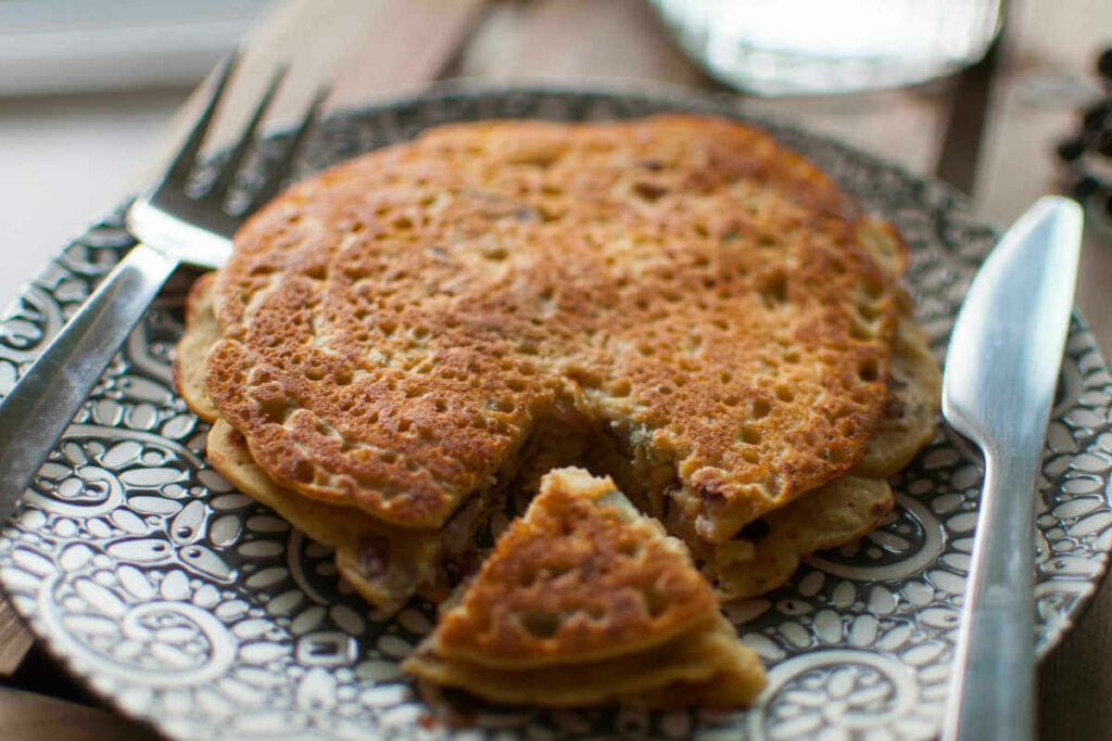 Protein-rich pancakes