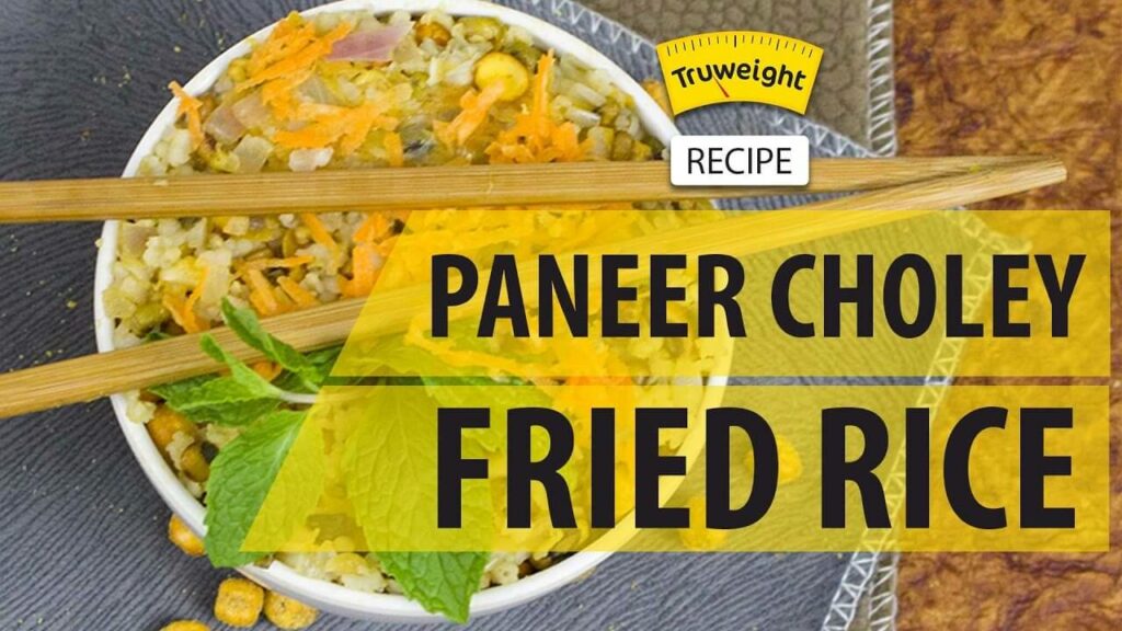Paneer Choley Fried Rice Recipe