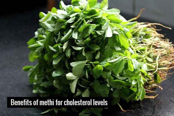 Methi improves cholesterol levels Methi improves cholesterol levels