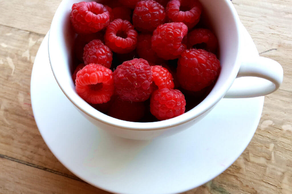 raspberries for burning fat