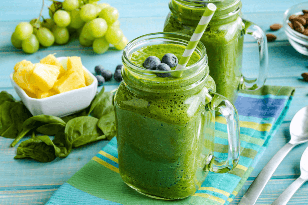 Green smoothie for detoxification