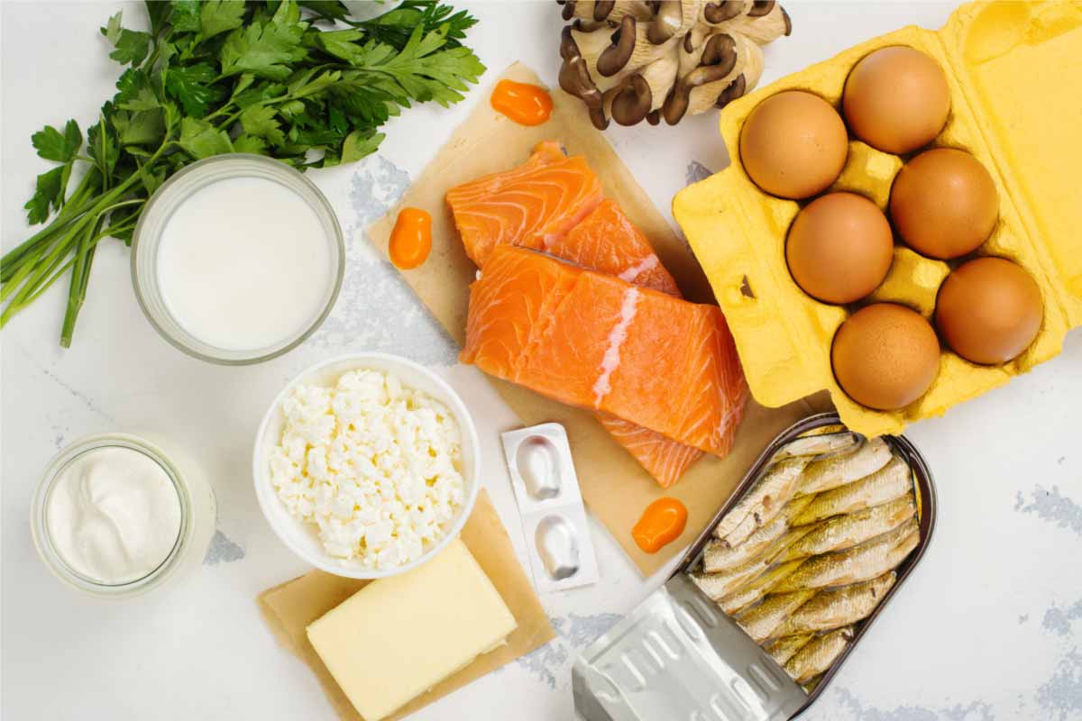 calcium and vitamin D rich foods