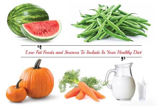 20 Low Fat Foods Sources To Include In Your Healthy Diet