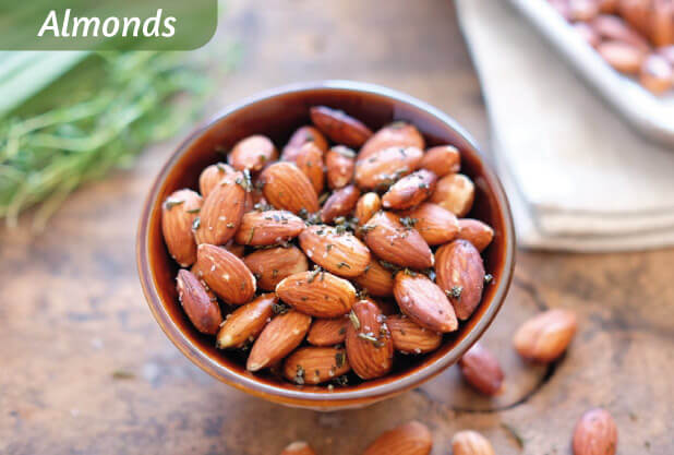 Almonds are amazing super Healthy Foods