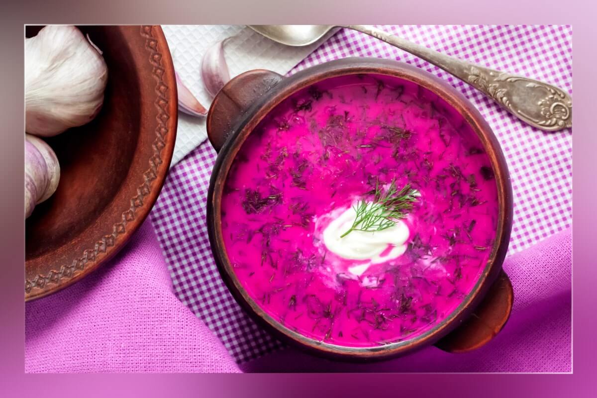 Beetroot raita