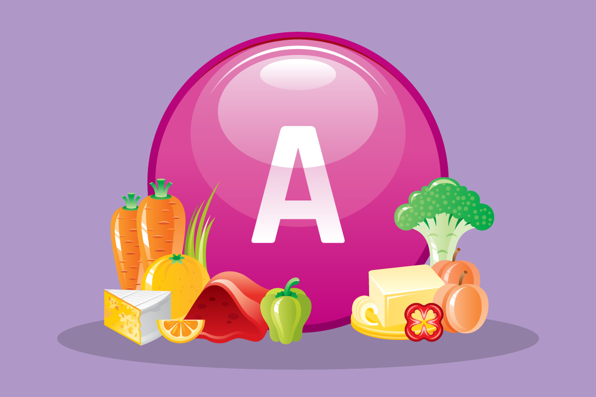 Foods which are rich in Vitamin A