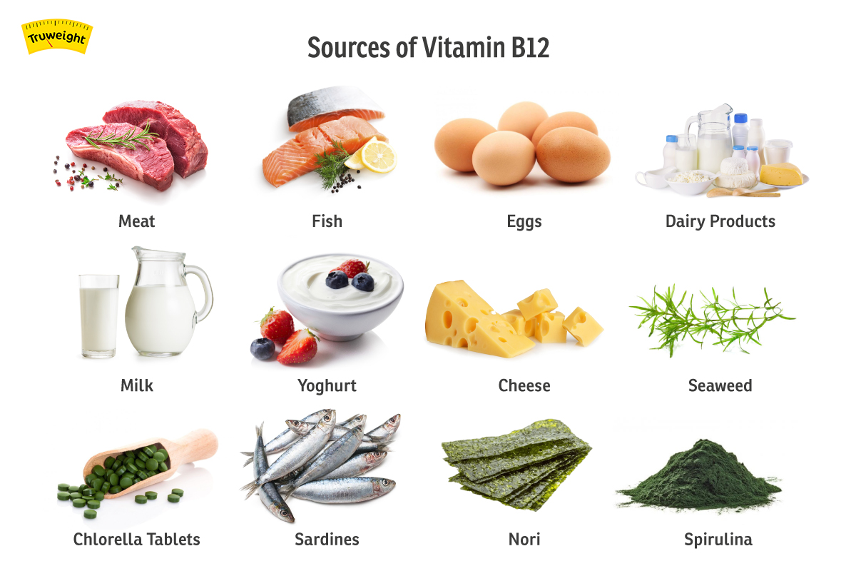 Que comida tiene vitamina b12