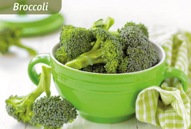 Broccoli is a super healthy food