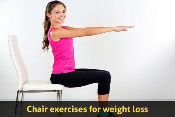 Chair exercises for belly fat hot sale