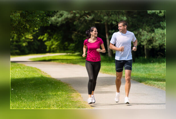Jogging can bring good vibes Jogging can bring good vibes