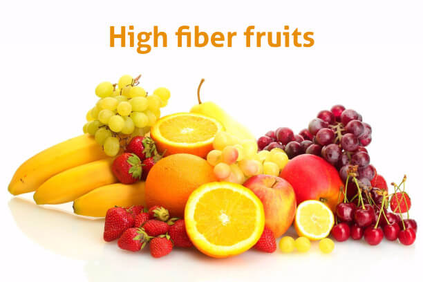 High fiber fruits