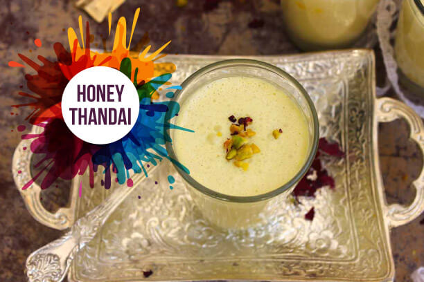 Honey Thandai delicious recipe Honey Thandai delicious recipe