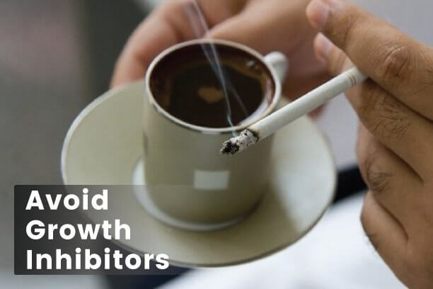 Kids must avoid growth Inhibitors