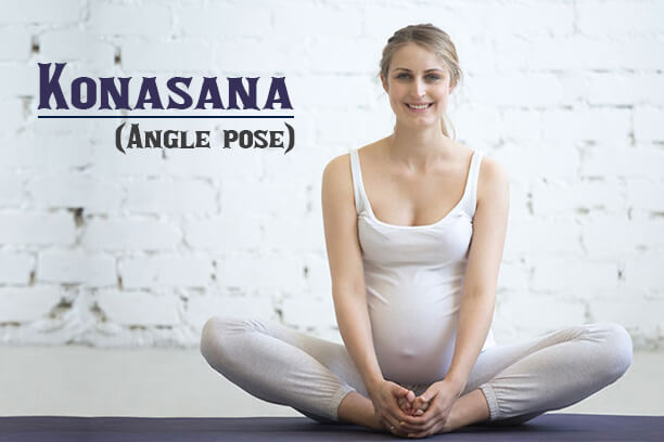 Konasana yoga for pregnant women