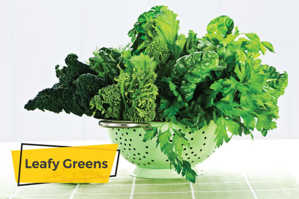 Leafy-Greens for weight loss