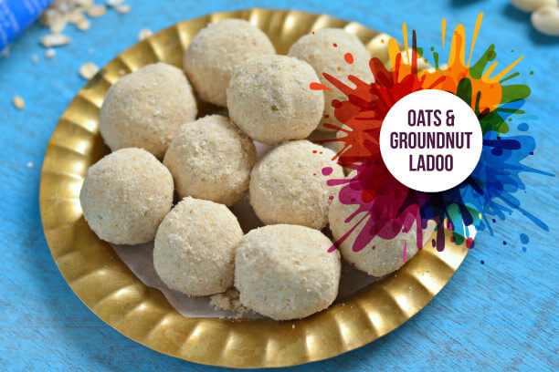 Oats and Groundnut Ladoo Oats and Groundnut Ladoo