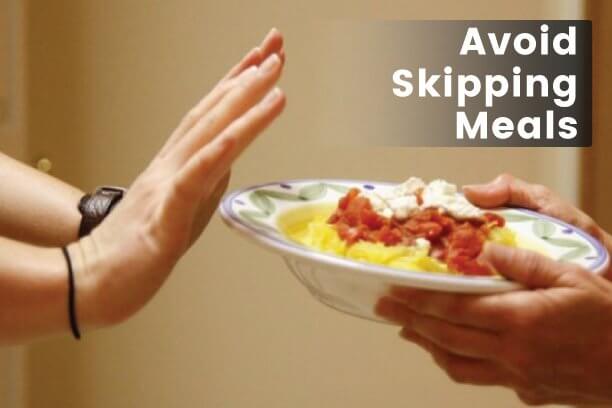 Skipping Meals is one of the important growth inhibitors