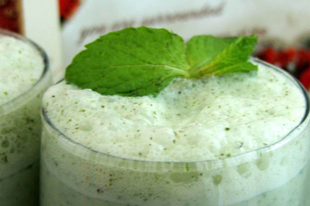 Minty Buttermilk! to Lose Belly Fat