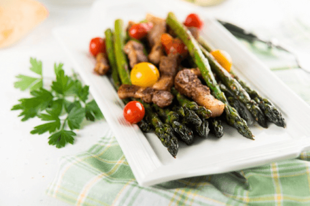 asparagus sauteed garlic