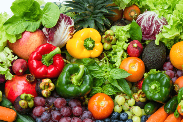 fruits and vegetables