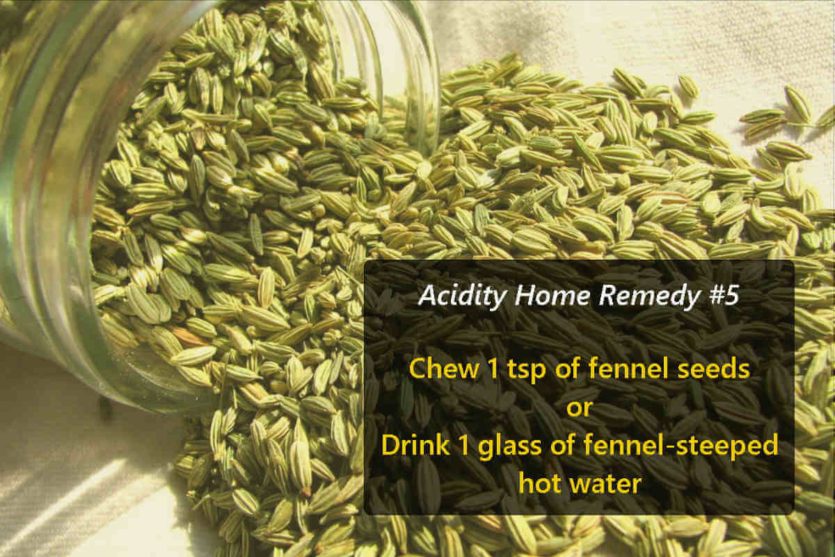 home remedy for acidity