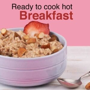 Oats porridge instant mix