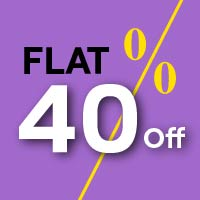 FLAT 40% OFF